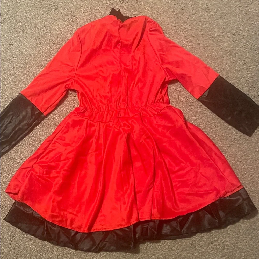 The Incredibles Red Superhero Dress Costume for Kids 4 5 6 - Picture 2 of 4